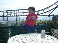 たそがれる理玖.時には渋い時もあるんだぜ.